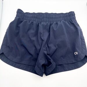 GAP fit running shorts workout shorts with lining Navy Blue xs